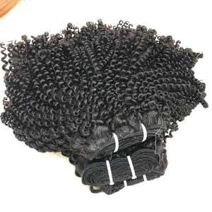 Vente en gros d'extensions de cheveux vierges 100% de haute qualité grand stock de cheveux vietnamiens droits machine à trame plate double trame toutes les couleurs - Product Image 2