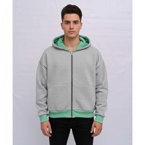 เสื้อฮู้ดผู้ชายผ้าฝ้าย100% ใส่ได้ทั้งชายและหญิงสำหรับฤดูหนาวเสื้อฮู้ดแบบสวมหัวผ้าระบายความร้อนขนาด XS กำหนดเองโลโก้ - Product Image 1