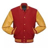 Blouson Varisty en cuir personnalisé OEM de haute qualité avec chenille brodé hiver Streetwear bombardier sportif veste universitaire