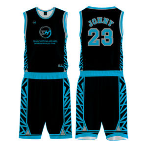 ชุดเสื้อบาสเก็ตบอลชุดฝึกหรือจับคู่แบบระเหิดตามสั่ง - Product Image 1