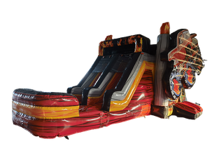 <span class=keywords><strong>Monster</strong></span> Truck Combo Maison gonflable extérieure avec toboggan Château sautant sec et humide avec toboggan à <span class=keywords><strong>2</strong></span> voies - Product Image 1