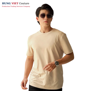 Camiseta de algodón de exportación de Vietnam, camiseta de moda Unisex de gran tamaño con estampado personalizado - Product Image 6