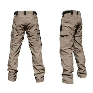 Resistant <b>Work</b> Pant Man Multi-pocket Straight <b>Cargo</b> Trousers Outdoor Jogging Tactical Pants Spring Autumn Casual Trousers - Product Image 5