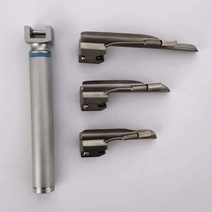 Set de Laringoscopio Pediátrico Manual QNQ Miller, Instrumentos Quirúrgicos de Acero, Láminas de PC con Relieve para Oído, Nariz y Garganta, Certificación CE, QNQ-20-003 Clase - Product Image 4