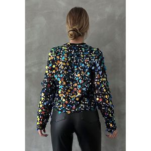 Blusas y Camisas de Lentejuelas para Mujer, Estilo Disco, Venta al Por Mayor - Product Image 1