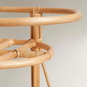 Berceau pour bébé en rotin naturel artisanal, panier en osier de qualité supérieure, support de berceau, lit de sommeil écologique pour nouveau-né - Product Image 5