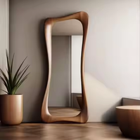 Miroir mural en bois personnalisé de haute qualité, luxueux et moderne, cadre écologique fait main, décoratif, Azora Industries