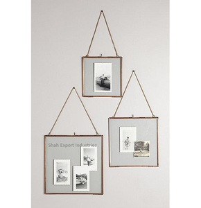 Cadre photo en verre standard, à suspendre au mur, cadre photo décoratif pour salon, œuvre d'art, cadres photo en verre - Product Image 6