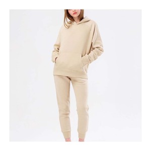 Offre Spéciale OEM conception sur mesure pull survêtement jogging costume en gros pour les femmes plaine pull surdimensionné pull à séchage rapide pull - Product Image 1