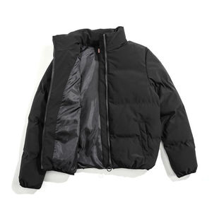 Veste matelassée formelle pour homme en marque propre, vêtements d'hiver isolés avec logo frontal pour les marques américaines, service OEM - Product Image 3
