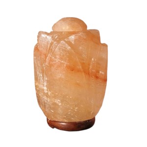 Lampes à sel à fleurs de rose Produit de sel de l'Himalaya poli de Sian Enterprises Fabriqué à la main par des fabricants qualifiés - Product Image 1