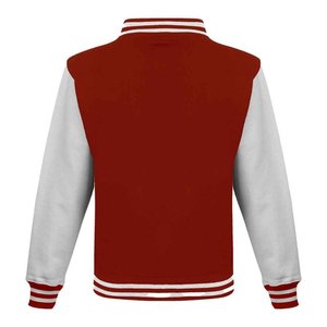 แจ็กเก็ตแฟชั่นสำหรับผู้ชาย, แจ็กเก็ตบอมเบอร์เสื้อเบสบอลผ้าคอตตอนทรงพอดีตัว - Product Image 2
