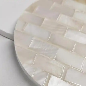Sous-verres en nacre naturelle de qualité supérieure Tapis et tampons de décoration d'intérieur au design classique pour la maison et l'hôtel - Product Image 3