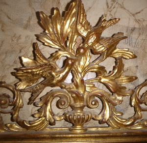 Stunning Italian Florentine Romantic Rococo Carved Gilt Wood - Product Image 2