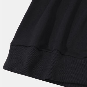 Sudadera con capucha de algodón 100% de alta calidad para hombre, logotipo personalizado, Color sólido, transpirable, para invierno, sudaderas con capucha para hombre, servicio OEM personalizado - Product Image 2