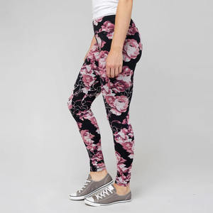Leggings Deportivos de Cintura Alta para Mujer, Sublimados, Ligeros, con Efecto Levanta Glúteos, Elásticos, para Yoga y Entrenamiento, Venta al Por Mayor Personalizada - Product Image 2