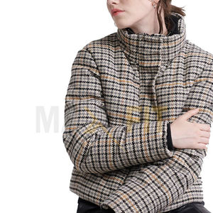 Blousons matelassés personnalisés pour femmes, couleur personnalisée, imperméables, coupe-vent, respirants, en toile imprimée, design de haute qualité - Product Image 4