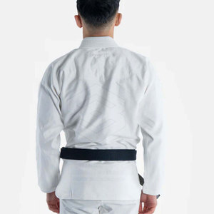 Customized Men's Judo Uniform Sets Front Logo Breathable Lightweight 100% Cotton Martial Arts Training - Product Image 5