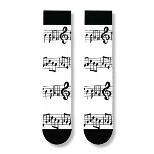 Paquete de 7 Pares de Calcetines Deportivos Transpirables Blancos y Negros para Uso Diario - Product Image 3