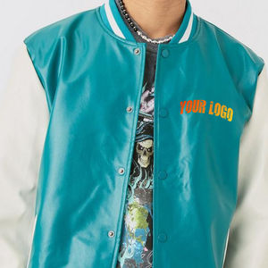 Veste pour homme College Baseball Varsity Look avec coutures durables et tendance et attrait décontracté - Product Image 6