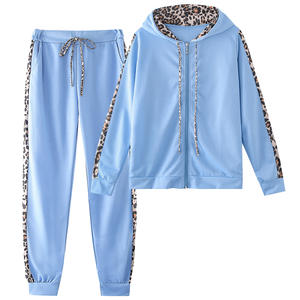 Blanco damas diseño personalizado nueva llegada ropa deportiva de alta calidad mujeres chándal jogging desgaste cómodo chándal - Product Image 1