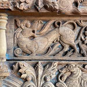 MARCO DE ESPEJO DE MADERA, Marco de Espejo Vintage, Accesorio Decorativo, Decoración Artesanal para el Hogar, Espejo de Diseño a Precio de Mayoreo - Product Image 5