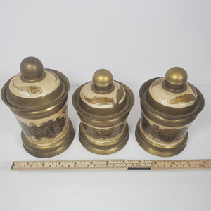 Tarro de almacenamiento de alimentos de Metal con patrón único más vendido para juego de regalo que agrega un toque artístico a los elementos esenciales y las ideas de decoración de la cocina - Product Image 6