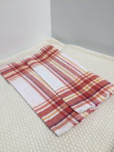 เสื่อผ้าฝ้ายออร์แกนิคสำหรับ100% แผ่นรองผ้าทอเนื้อนุ่มพร้อมลูกไม้ปักสำหรับบ้านห้องครัวโรงแรมพรมจานสำหรับงานแต่งงาน - Product Image 4