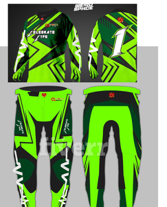 2025 ensemble de maillot de Motocross personnalisé Gear 360 MX maillot pantalon BMX vtt Motocross descente course Dirt Bike costumes - Product Image 5