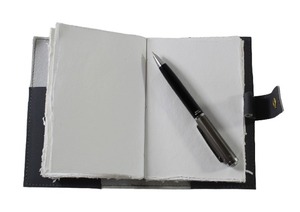 สมุดบันทึกปกหนัง PU ลายวินเทจสุดน่ารัก ปกด้านหน้าเรียบง่ายแต่เต็มไปด้วยกลิ่นอายแบบชนเผ่า เหมาะสำหรับวาดภาพ ระบายสี และเขียน - Product Image 5