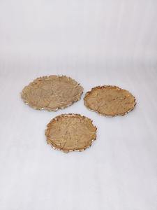 Bandeja de hoja de aluminio con logotipo personalizable al por mayor de la mejor calidad, bandeja para servir, diseño elegante recién llegado - Product Image 6