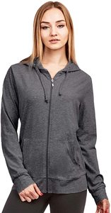 Winter Warm up <b>Lightweight</b> <b>Hoodies</b> 100% Light Weight Women Zipper <b>Hoodie</b> - Product Image 5