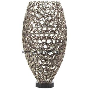 Vases à fleurs hauts en fer en métal faits à la main enduits de poudre noire de qualité supérieure pour les Pots et Vases à fleurs décoratifs pour la maison les plus vendus - Product Image 5