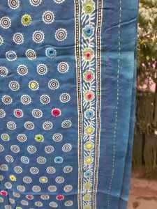 Wholesale Hand Block Printed Cotton Ajrakh Print Dupatta <b>Scarf</b> <b>for</b> <b>Women</b> Clothing Colorful Embroidery <b>Scarves</b> <b>for</b> Neck Wrap - Product Image 5