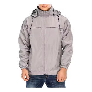 <b>Men's</b> Stylish <b>Waterproof</b> Breathable Windbreaker <b>Jacket</b> <b>Lightweight</b> Hooded Sports Outerwear for Winter for Hiking Daily Use - Product Image 1