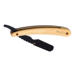 Navaja de acero inoxidable para cejas, barba y cabello, plegable, para hombres, herramientas de barbería, fabricada por Pissco Pakistán - Product Image 4