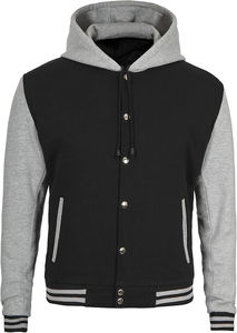 Chaquetas Varsity de Estilo Urbano para Hombre, Personalizables, con Cuello Alto, Bordado Chenille y Patchwork, al por Mayor - Product Image 2