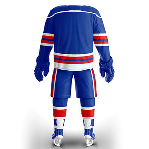 Uniforme de hockey sobre hielo personalizado de alta calidad Diseño profesional 2024 MOQ bajo para su propio equipo Ropa de hockey sobre hielo de alta calidad - Product Image 6