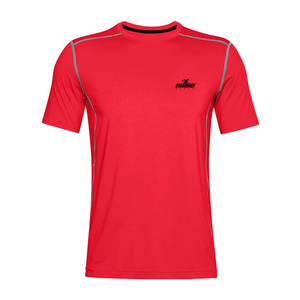 เสื้อยืดวิ่งนุ่มยืดหยุ่นได้สำหรับวิ่งจ๊อกกิ้งและยิมเสื้อยืดใส่สบายสำหรับใส่วิ่ง - Product Image 1