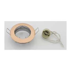Focos Empotrables Fijos X LED GU10 Oro - Product Image 1
