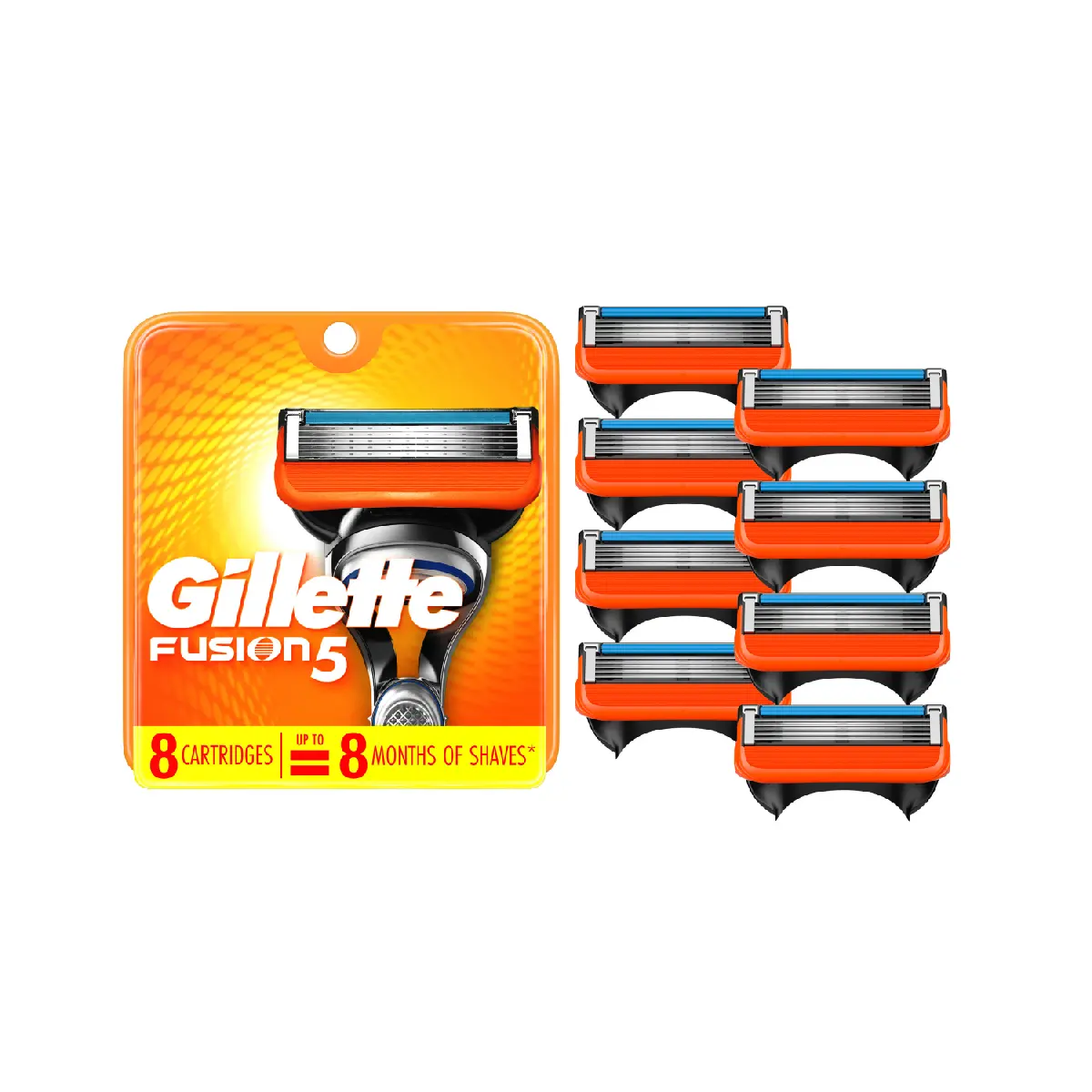 Bền Gillette Fusion 5 Người Đàn Ông Của Lưỡi Dao Cạo Gói Của 8 Hộp Mực Refill Mens Dao Cạo Lưỡi Với Giá Cả Phải chăng Từ Chúng Tôi Xuất Khẩu