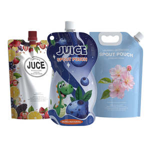 Pochette debout mate avec bec verseur pour jus de fruits - PET/PE laminé, taille personnalisée, emballage en vrac et au détail, fabriqué au Vietnam - Product Image 6