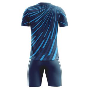 Uniformes de Fútbol Transpirables de Secado Rápido para Adultos Unisex, Sublimación Personalizada, Ecológicos, 100% Poliéster, Kits de Fútbol con Nombres de Equipos Personalizados - Product Image 3