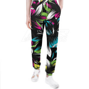 Pantalon de survêtement sur mesure pour hommes léger décontracté conception 3D haute visibilité haut en toile pantalon en coton taille moyenne - Product Image 1