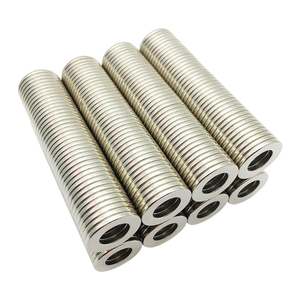 大功率强大磁环n45 n52径向直径磁化永磁钕环形磁铁