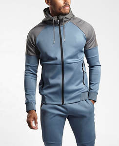 Haut de survêtement en coton respirant personnalisé OEM pour hommes, vêtements de sport d'hiver tendance avec logo, style décontracté, haut polaire taille XL - Product Image 1