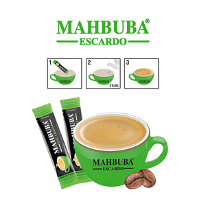 Mahbuba กาแฟครีมอะโรมาติกเนื้อหนาพร้อมกระวานบรรจุกล่อง2กรัมเพื่อความสะดวกรสชาติกลมกล่อมและรสเผ็ดที่อบอุ่น - Product Image 2