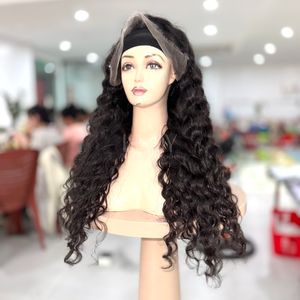 Perruques longues de haute qualité en cheveux humains vietnamiens, couleur naturelle bouclée noire, cheveux humains réels 2025 - Product Image 4