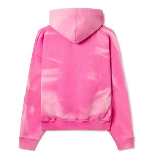 Sweat à capuche surdimensionné brodé personnalisé pour homme, effet délavé soleil, 100 % coton de haute qualité, coupe ample - Product Image 2