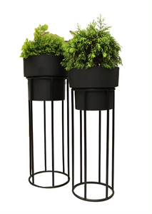 2025 última llegada alta calidad hecha a mano Metal interior maceta soporte elegante diseño cuadrado hogar Oficina maceta paquete - Product Image 5